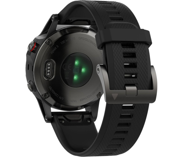 Garmin Fenix 5 Stalowoszary z Czarnym Paskiem - 363090 - zdjęcie 4